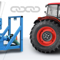 Tractor Powered Pellet Machine