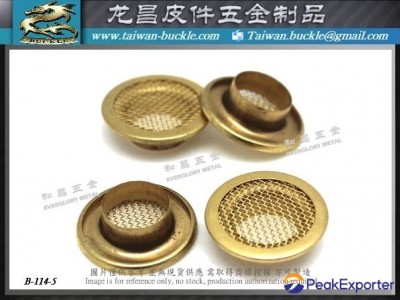 Canvas Metal Breathable Eyelets Made in Taiwan