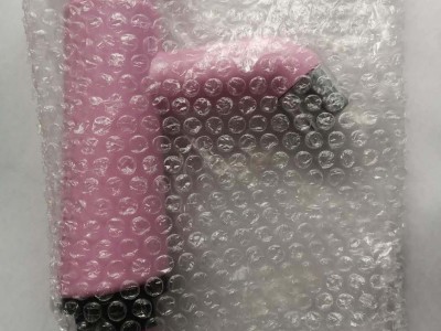 Delayed Self-closing Basin Pink Plastic Single Hole Bathroom Faucet