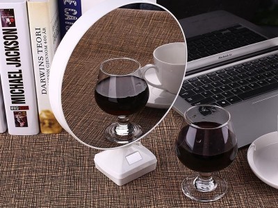 Magic Mirror Photo Frame Picture Frame LED Light Lamp USB Charger Homemade Nice