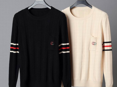 sweater wool top with GG printed       cardigan       jumper sweatshirt