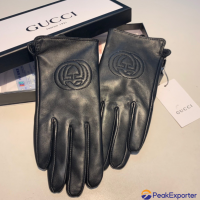 wholesale       golves real leather fashion furry fingered gloves mittens mitts
