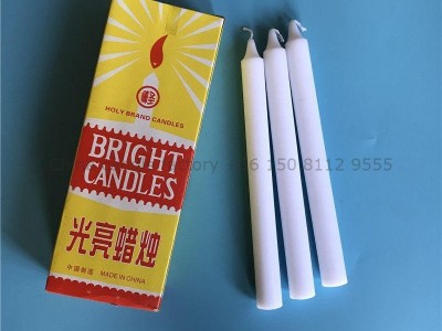 paraffin wax africa white bright candle holy brand supplier