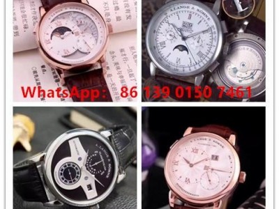 A.Lange & Sohne men watch women Automatic watch  gold  adjustable belt