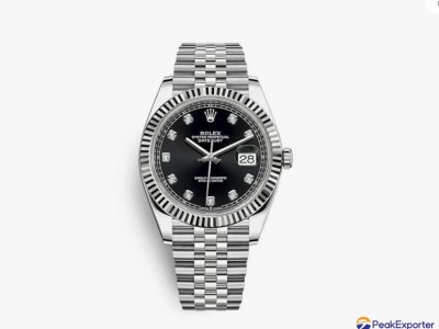 Rolex Datejust 41mm Black Diamond Jubilee 126334-0012 discount luxury watches