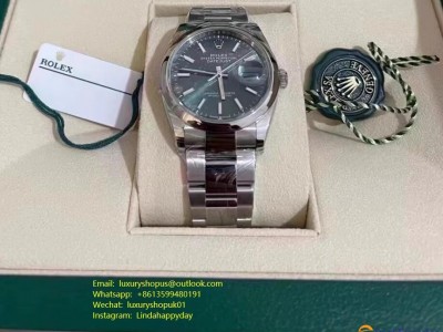 Rolex Datejust 36mm 126200 Green Jubilee Buy Discount Luxury Watches For Sale
