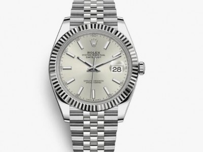 Rolex Datejust 41mm Silver Jubilee 126334-0004 luxury watches for men brand sale