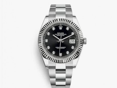Rolex Datejust 41mm Black Diamond Oyster 126334-0011 swiss luxury watches men