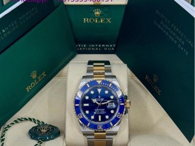 Rolex Submariner 41mm Date Two Tone Blue 126613LB cheapest luxury watches sale