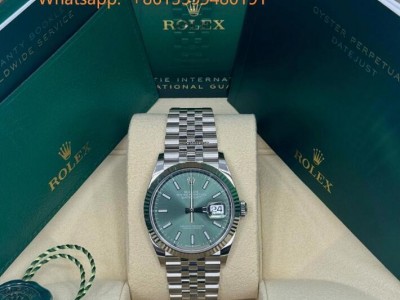 Rolex Datejust 36mm Green Jubilee 126234-0051 Women ladies sale cheap Watches