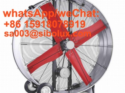 42inch 48 inch  Industrial High Velocity Drum Fan Belt Drive with Pull Handle