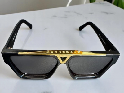 Z1502E 1.1 Evidence Sunglasses Acetate Frame Black Gold     yewear