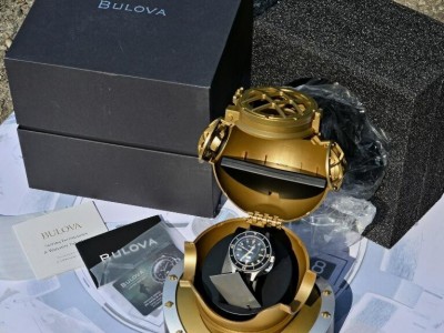Bulova Mil Ships Limited And Numbered Edition Watch Reference 98A265 New