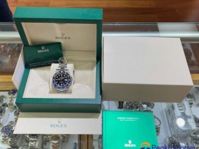 Rolex GMT-MASTER II 126710BLNR BATMAN 40mm SS Black /Blue Ceramic Bezel swiss