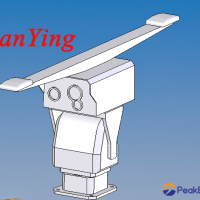 100kg top load ±90° tilt 30°/s speed 0.25° precise pan tilt
