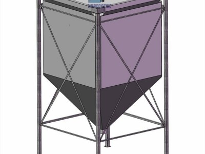 10 ton fabric silo for grain