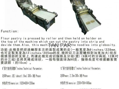 Hong kong style auto rolling collect noodle machine