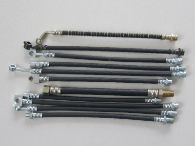 Auto Rubber hose brake pipes assembly high pressure oil pipes SAE J1401