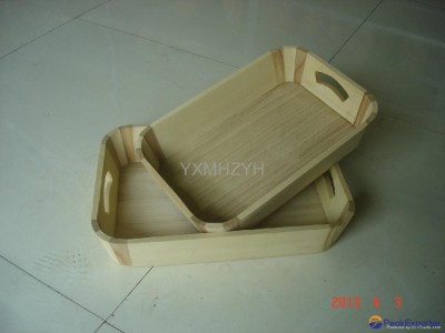 wooden tray