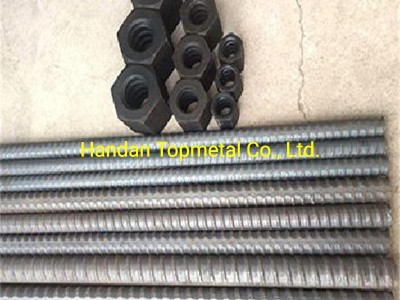 Solid threaded bar/post tensioning bar/fully threaded bar Dia25mm