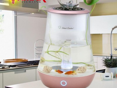 OHMAX Mini Smart Aquaponics Aquarium