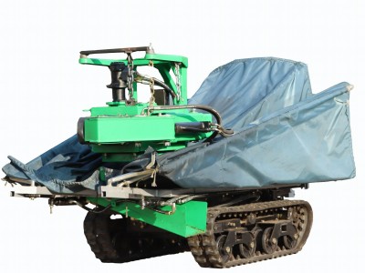 Collect umbrella crawler fruit shaker