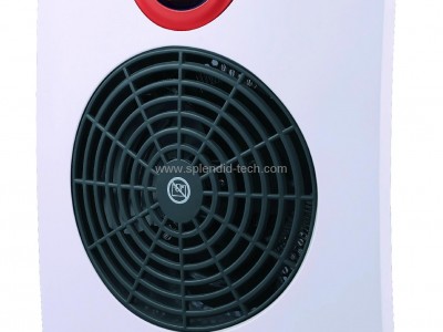 Bathroom fan heater with electronic control system and remote control
