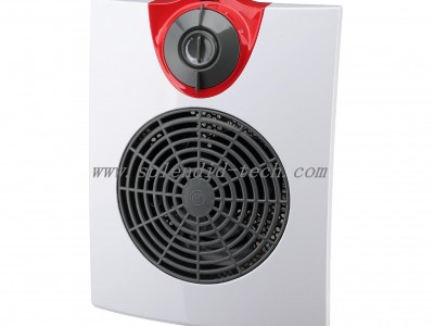 Home fan heater  with overheat protection adjustable thermostat IP21 waterproof