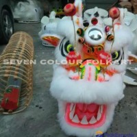 Chinese dragon in white fur