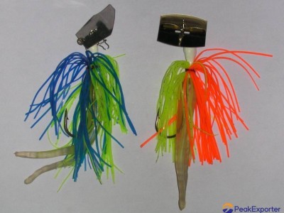 lead jig with stainless steel blade