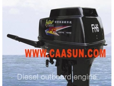 Diesel Outboard engine 20 hp 4 Stroke (Manual Start)