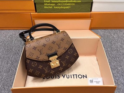 M46548 Tilsitt Monogram Reverse ideal city bag     uxury handbag