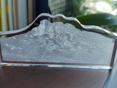tailor-made crystal paper weight,Lion Rock crystal