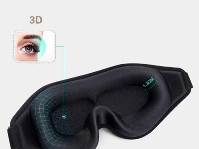 3D Eyeshade Sleeping Eye Mask Home Blocks Out Light Portable Travel Sleep Mask