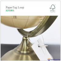 FSC All-paper tag loop, paper tag loop, paper lock, paper tach, paper tie