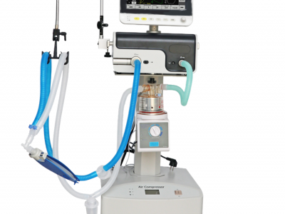 ICU Ventilator DOL600Pro with 12 Inch Screen CPAP Ventilator Used in Hospital