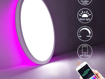 tuya wifi smart wireless 110V 220V RGBCW led ceiling light work with alexa