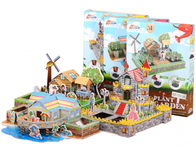 New and Stylish 3D jigsaw puzzle,can plant seeds