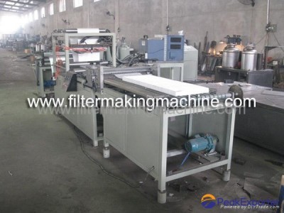 mini pleating machine/HEPA filter machine