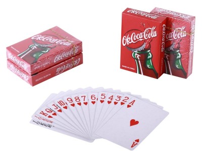 Okcocacola Playing Cards with Cheap Price for Ethiopia Market