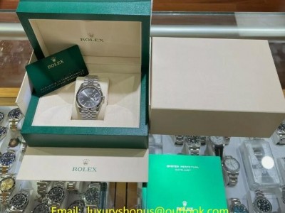 Rolex Datejust 126334 41mm Jubilee Rhodium Dial 18K White Gold Bezel Watch NEW