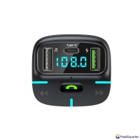 Car Bluetooth MP3 Player Ambient Light Charger