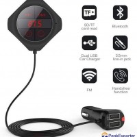 Car Bluetooth MP3 Player Hands-Free FM Transmitter Car Charger USB Car Charger C