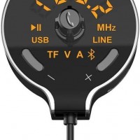 bluetooth TM Transmitter Dual USB Car Charger Wireless Support Aux-in/U Disk 1 P