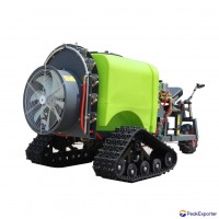 Triangular track garden sprayer