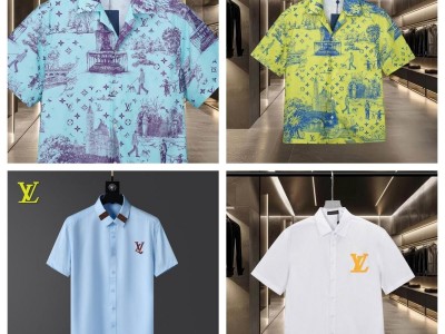 Louis vuittion shirts  short sleeves shirt shirts men t shirts     ops