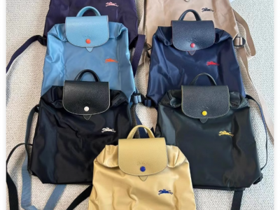 Longchamp Leather Le Pliage Club Backpack Men Women luxury design bags for sale