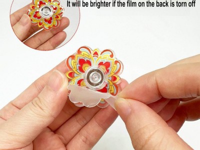 Outdoor Camping Gadgets Mandala Doodles Creative Fidget Spinner