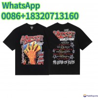 Hell Star American American Fashion High Street Pure Cotton Loose Short Sleeve T