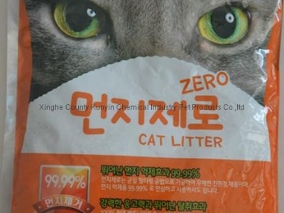 Lemon scent normal pellet cat litter 4L